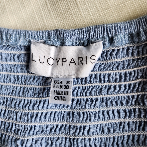 Lucy ParisWomen's Aniyah Corset Dress in Blue Size S (USA) 38 (EUR) - Picture 6 of 11